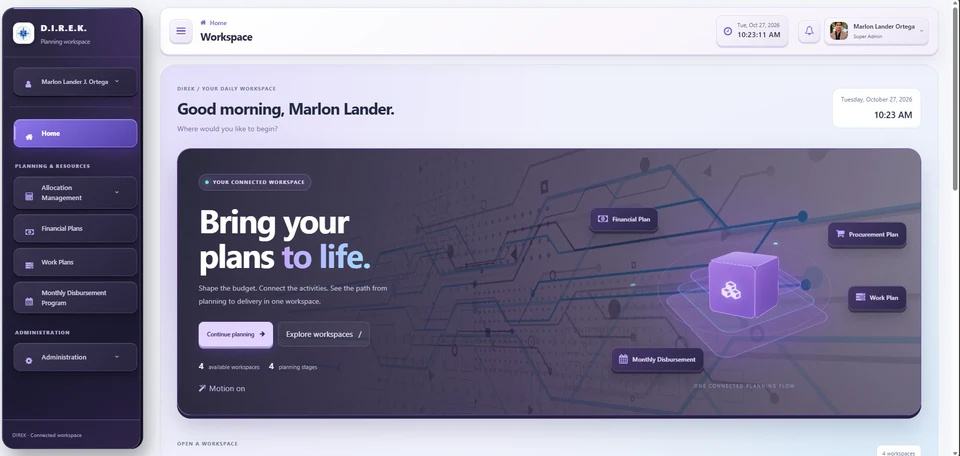 DIREK — Homepage